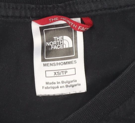 The North Face Men's Black XS T-Shirt, Short Sleeve, Logo