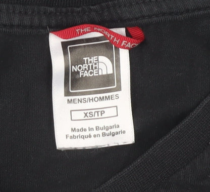 The North Face Men's Black XS T-Shirt, Short Sleeve, Logo