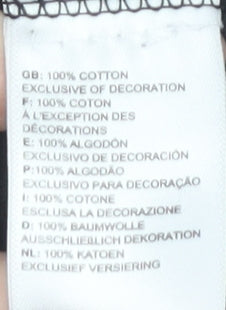 The North Face Men's Black XS T-Shirt, Short Sleeve, Logo