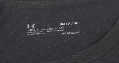 Under Armour Men's Black Sports T-Shirt Small