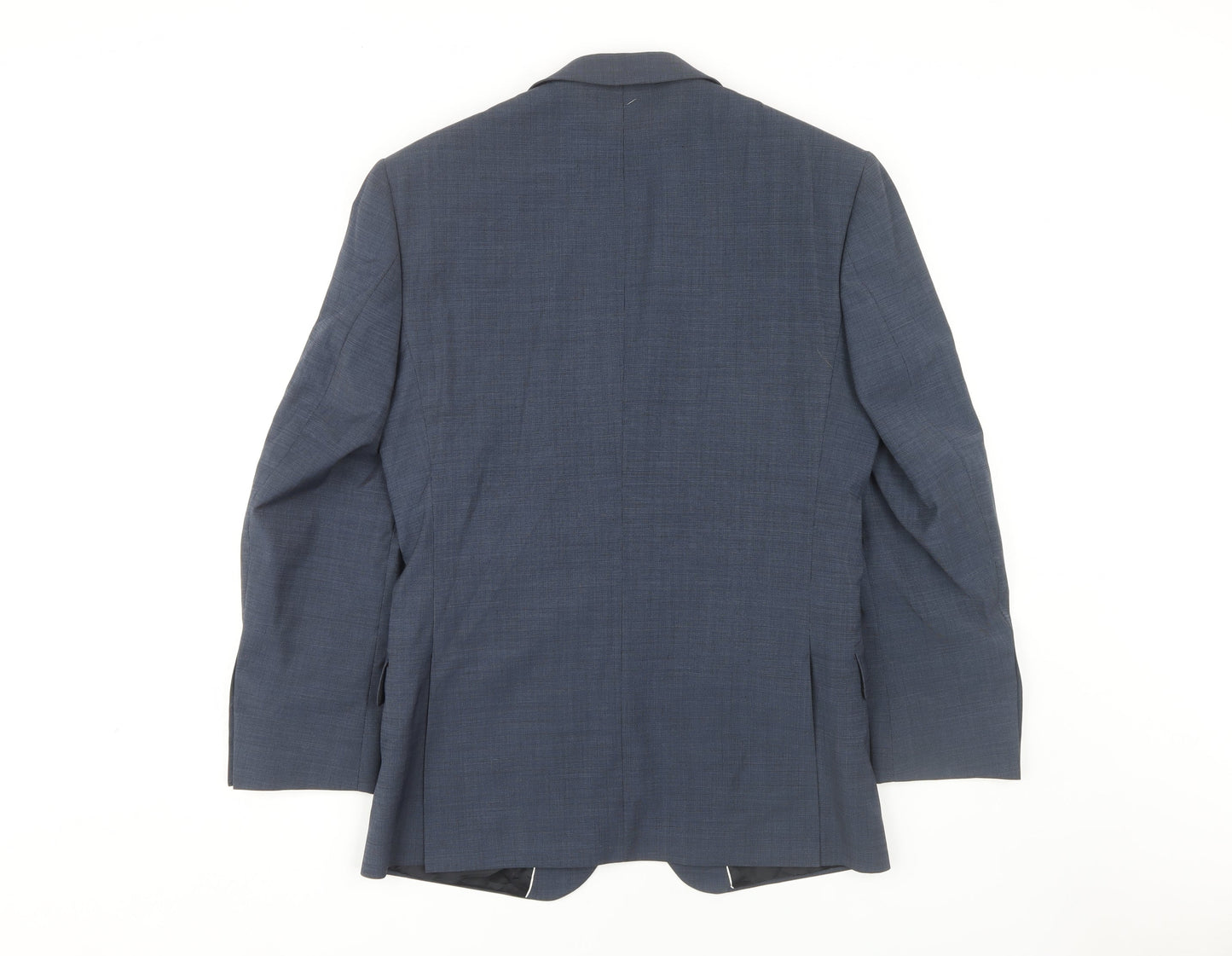 Mens UK Size 36 Ben Sherman Regular Blue Suit Jacket