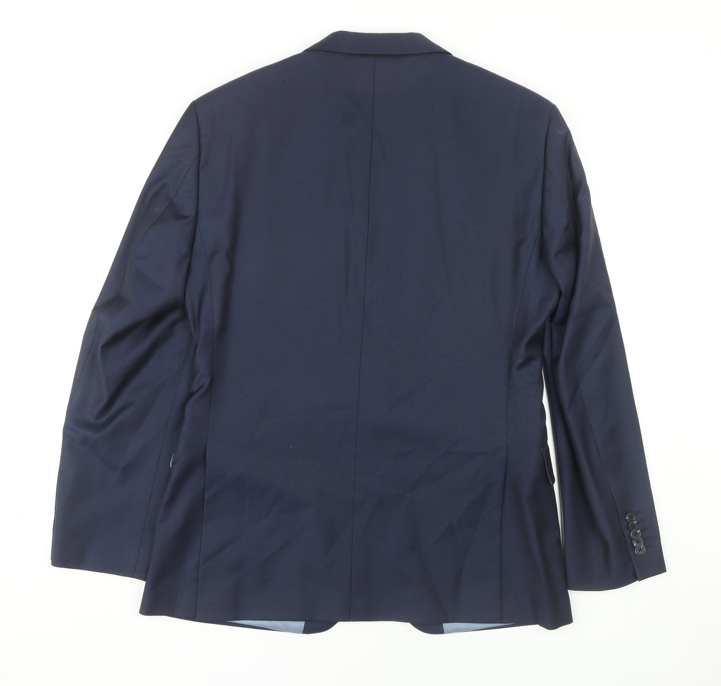 Mens UK Size 38 T.M.Lewin Regular Blue Suit Jacket