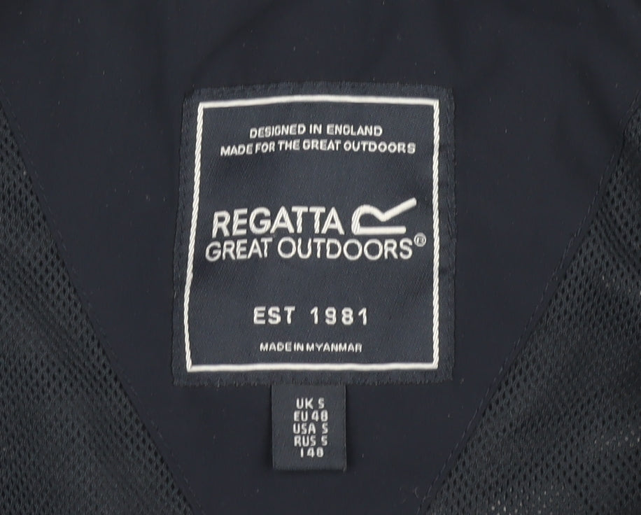 Mens UK Size S Regatta Blue Basic Jacket
