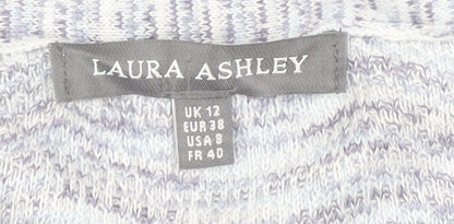 Womens UK Size 12 Laura Ashley Multicoloured Cardigan Jumper