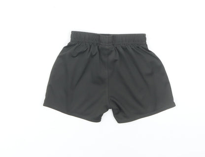 New Balance Boys Black Athletic Shorts, 2-3 Years, Football Style