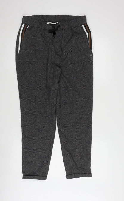 Broadway NYC Grey Check Jogger Trousers - Women S