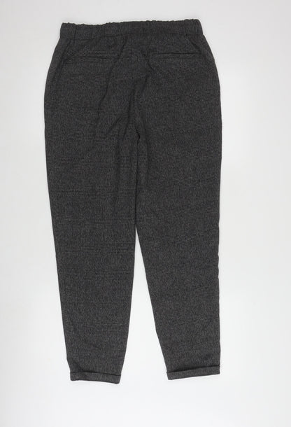 Broadway NYC Grey Check Jogger Trousers - Women S