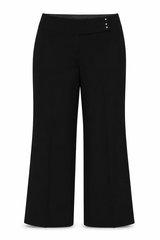 Womens UK Size 14 Marks and Spencer Regular Fit  Black Trousers