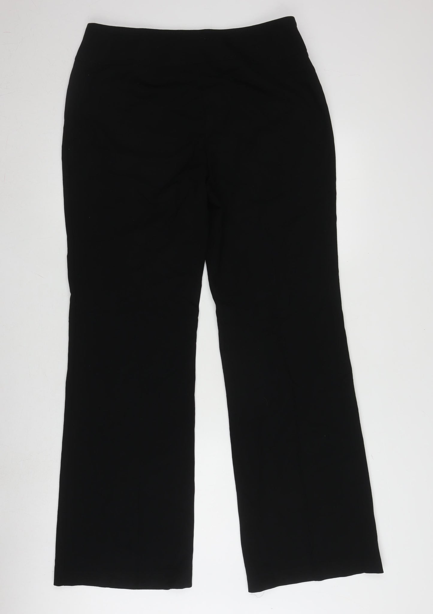 Womens UK Size 14 Marks and Spencer Regular Fit  Black Trousers