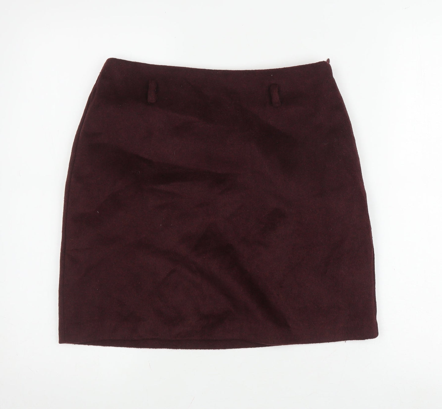 New Look Women's Red Pencil Skirt Size 10 - Stylish & Chic