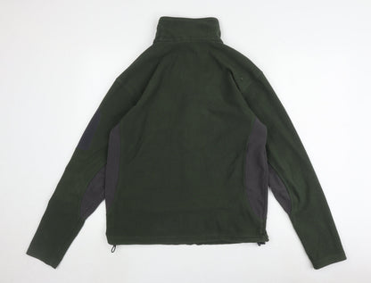 The North Face Men's Green S Basic Full Zip Jacket