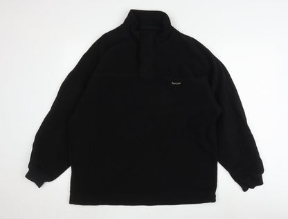 Rockport Men's Black Fleece Logo Sweatshirt L