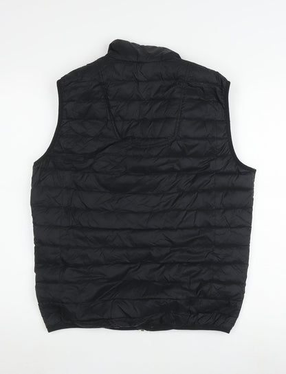 Mens UK Size M Esprit Black Puffer Jacket