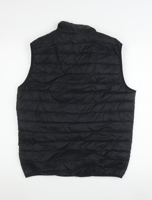 Mens UK Size M Esprit Black Puffer Jacket
