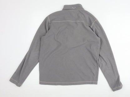 Brasher Men's Grey 1/2 Zip Sweatshirt S - Outdoor