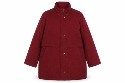Womens UK Size 14 St. Bernard Red Overcoat