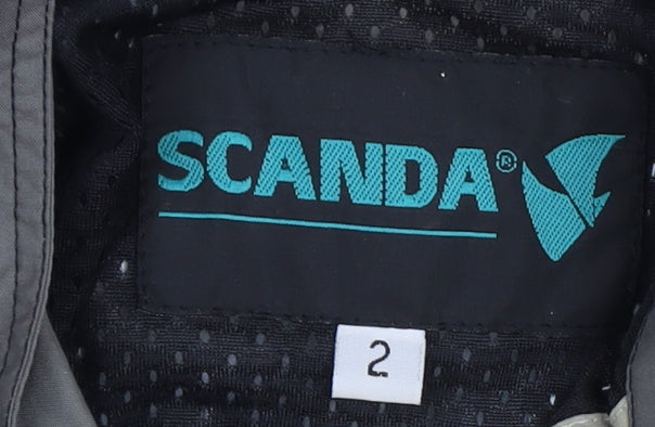 Mens UK Size 2 Scanda Grey Basic Jacket