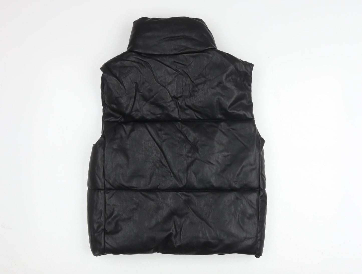 Womens UK Size XS Zara Black Puffer Jacket