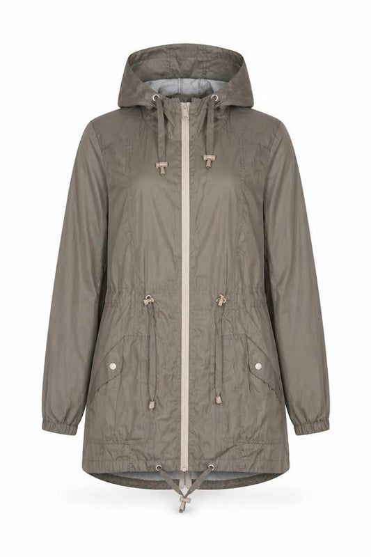 Womens UK Size S Warehouse Grey Parka Coat