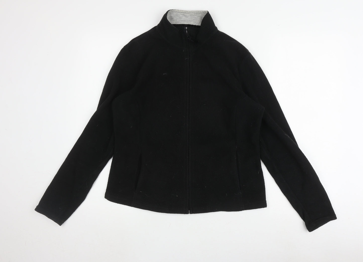 Marks and Spencer Women's Black Full Zip Jacket