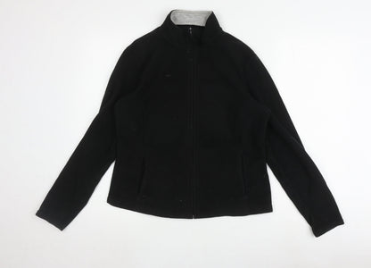 Marks and Spencer Women's Black Full Zip Jacket