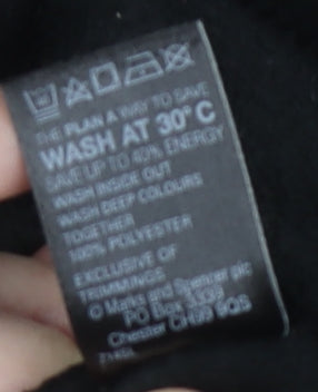 Marks and Spencer Women's Black Full Zip Jacket