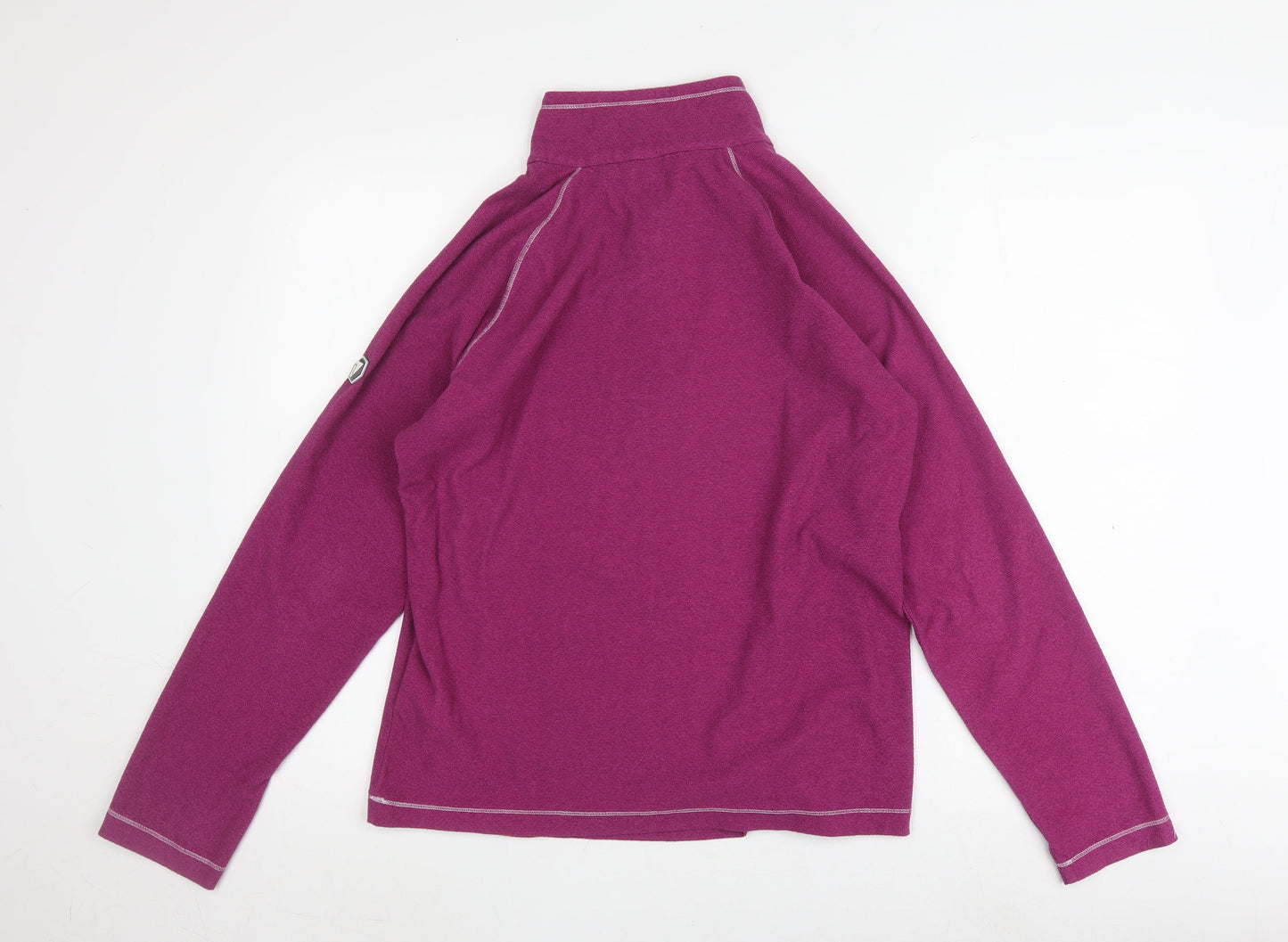 Regatta Women's Purple Zip Sweatshirt, Size 14, Hiking