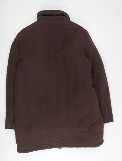 Leimar Women's Brown Quilted Coat Size 20