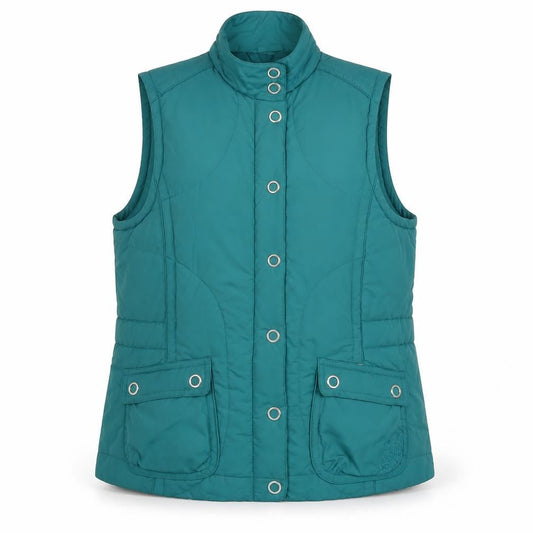 Womens UK Size 18 DASH Green Quilted Coat