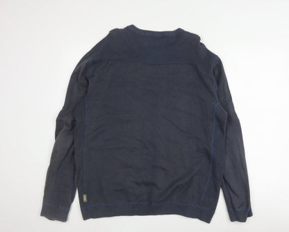 Ted Baker Men's Blue Pullover Jumper, Size L
