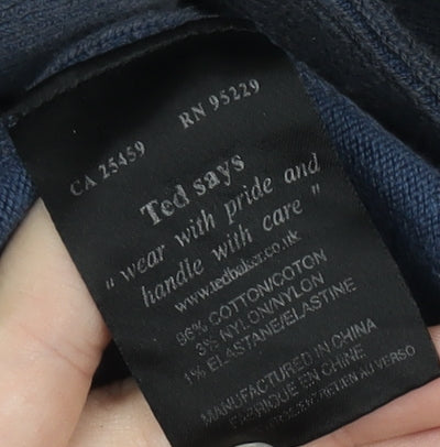 Ted Baker Men's Blue Pullover Jumper, Size L