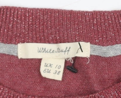 Womens UK Size 10 White Stuff Red Pullover Jumper
