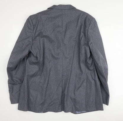 Mens UK Size 44 Dunn & Co. Regular Grey Suit Jacket