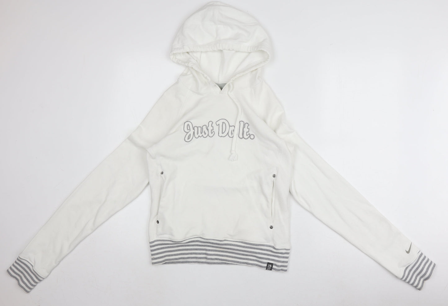 Nike Women's White Pullover Hoodie Size 10