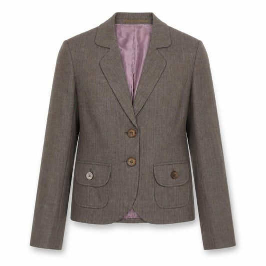 Womens UK Size 12 Austin Reed Regular Brown Blazer