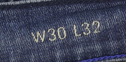 Calvin Klein Men's Blue Skinny Jeans Size 30