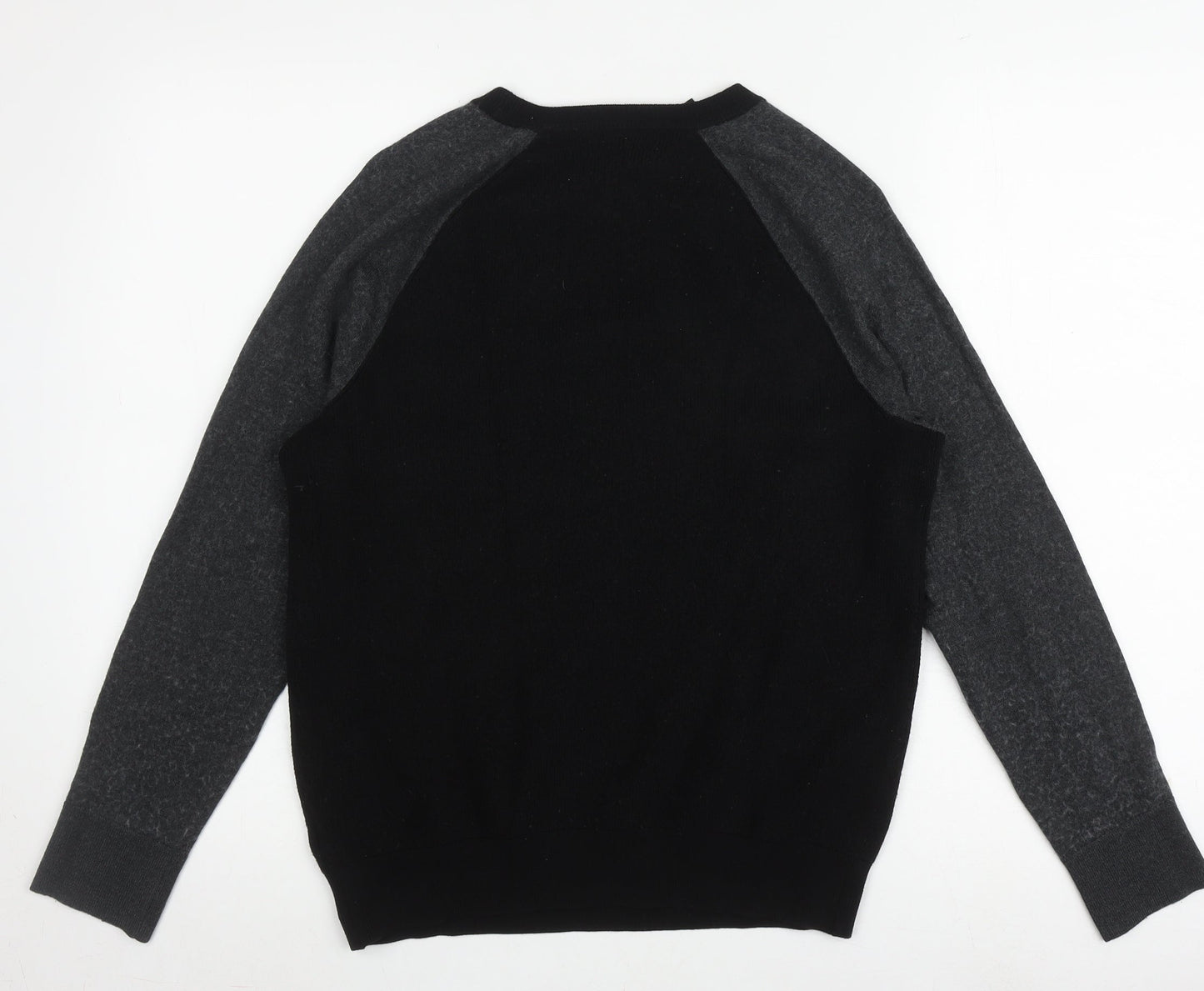 Banana Republic Men's Black Wool Pullover Jumper L