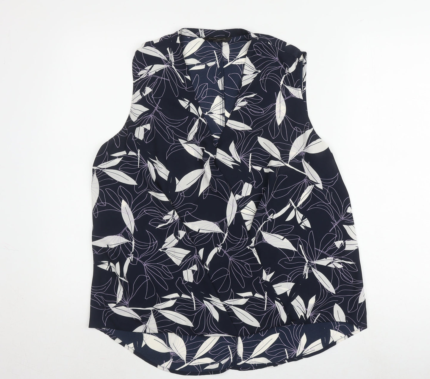 Banana Republic Women's Floral Blouse Multicoloured M