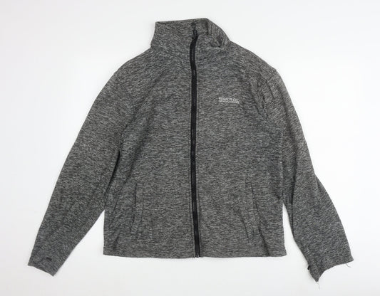Mens UK Size M Regatta Grey Full Zip Hoodie