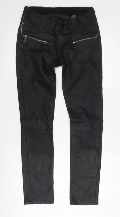 Firetrap Men's Black Slim Tapered Jeans, Size 29, Perfect Fit