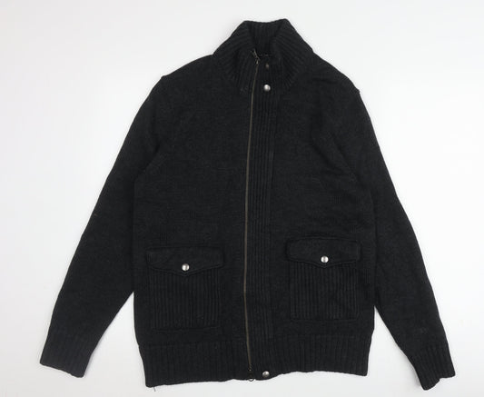Mens UK Size M Banana Republic Black Basic Jacket