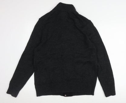 Mens UK Size M Banana Republic Black Basic Jacket