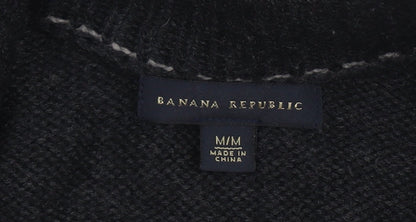 Mens UK Size M Banana Republic Black Basic Jacket