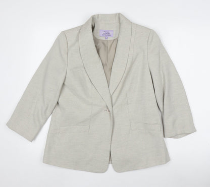 Honor Millburn Women's Beige Blazer Size 12