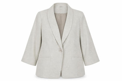 Womens UK Size 12 Honor Millburn Regular Beige Blazer