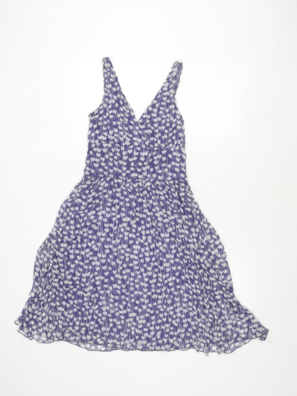Cubus Women's Purple Floral Sleeveless Dress