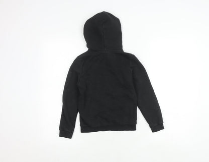 Puma Boys Black Pullover Hoodie - 7-8 Years