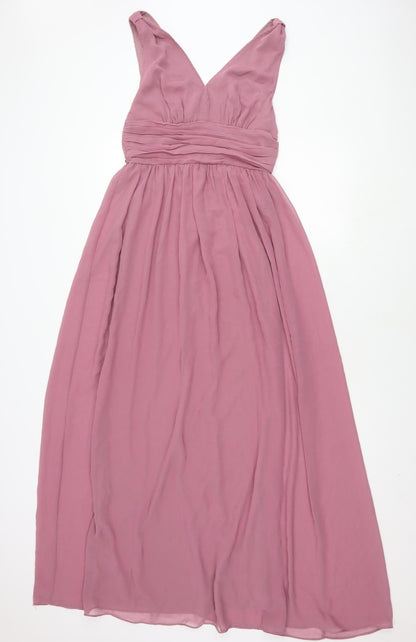 Ever Pretty Women’s Pink Midi Dress, Size 10