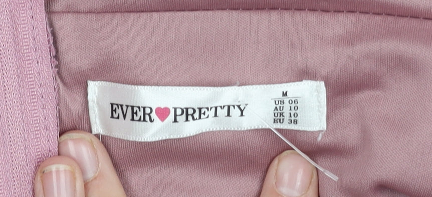 Ever Pretty Women’s Pink Midi Dress, Size 10