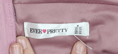 Ever Pretty Women’s Pink Midi Dress, Size 10